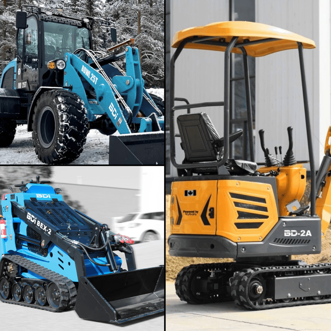 The Ultimate Guide to Mini Skid Steers, Mini Excavators, and Wheel Loa